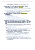 BIOS 255 A And P III Final Exam Study Guide Version 4 BIOS 255