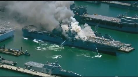 Sailor Facing Court Martial For Fire That Destroyed Navy Warship