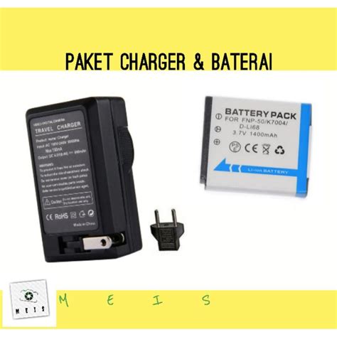 Jual Baterai Charger Fuji Np Fujifilm Casan Carger Batre Battery