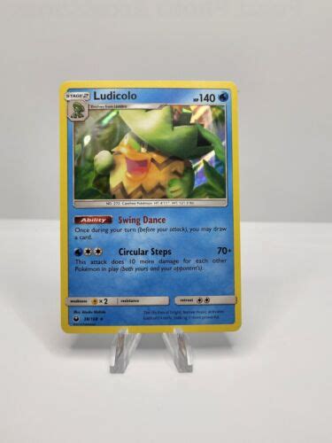 Pok Mon Tcg Ludicolo Celestial Storm Holo Holo Rare Nm Ebay