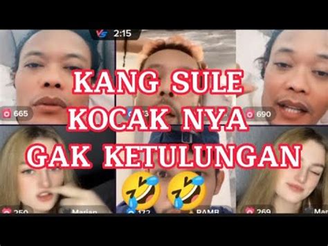 Tiktok Viral Kang Sule Live Bareng Mang Anton Rambe Dan Marina Youtube