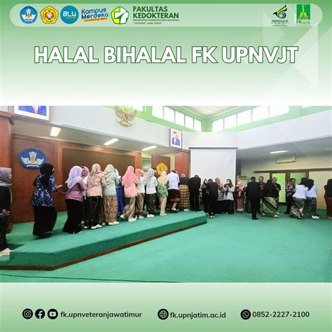 Halal Bihalal Fakultas Kedokteran Veteran Jawa Timur Dalam Rangka