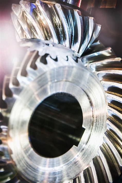 Gear Wheel Used In Machining Metalworking Industry Imagem De Stock