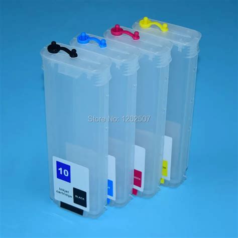 280ml Empty Refill Cartridge For Hp 10 82 Printer Ink Cartridge For Hp Designjet 500 800 500ps