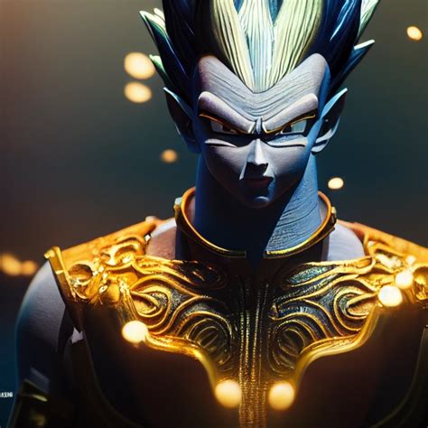 Vegeta Full Body Cinematic Lighting Intricate Midjourney Openart