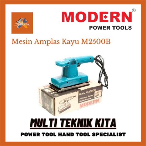 Jual MODERN M 2500B Mesin Amplas Kayu Finishing Sander Orbital M2500B