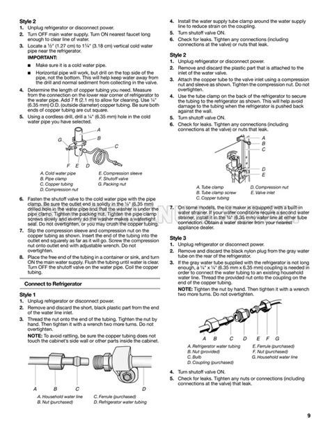 Whirlpool WRS571CIHZ Installation Instructions and Owner's Manual