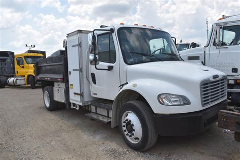 2006 Freightliner M2 106 Single Axle Dump Truck Caterpillar 230hp Automatic 10 Dump For