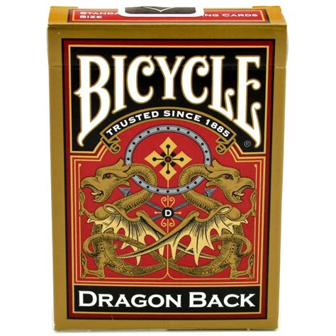 Bicycle Gold Dragon Back Playing Cards