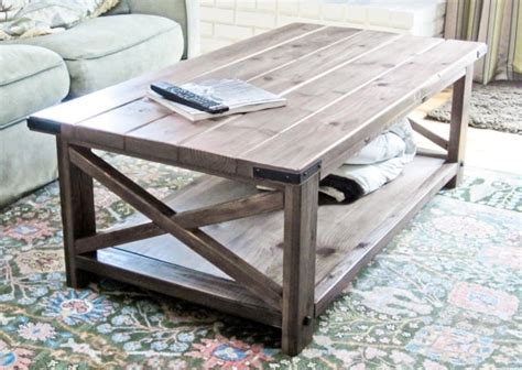 Ana White Rustic X Coffee Table Diy Projects