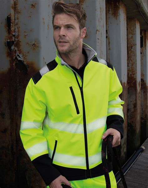 Softshell De Seguridad Imprimible Maxport Vestuario Laboral