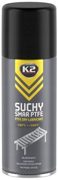 K2 SUCHY SMAR Z TEFLONEM PTFE SPRAY W120 400ML W120 za 20 15 zł z