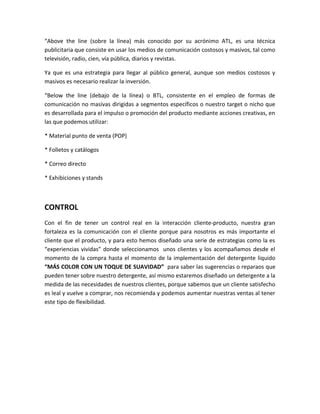 Detergente Liquido Pdf