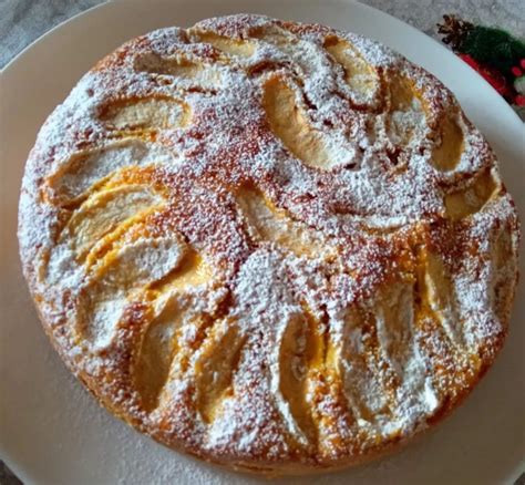 Torta Nuvola Con Mele Dolce Ricetta Facile