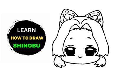 How To Draw Shinobu Drawing Simple Demon Slayer Easy Step By Step