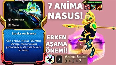 Nihi Tft An Madan Nasus Ta Iyici Bu Kartla Olur Tft Set