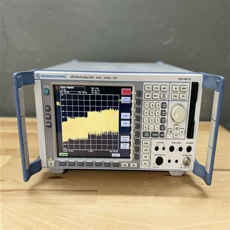 Fsp40罗德与施瓦茨频谱分析仪fsv30 知乎