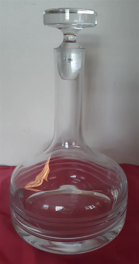 Vintage Krosno Decanter Carafe With Stopper Hand Blown Etsy Australia