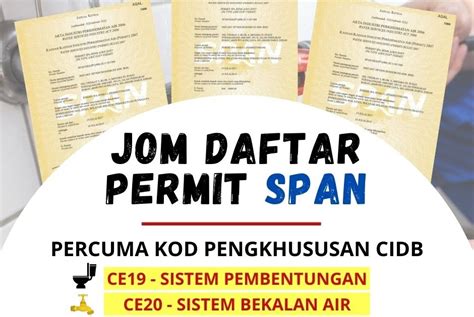 Permohonan Lesen Kewangan Mof Jom Tambah Kod Bidang Cidb Anda Dengan