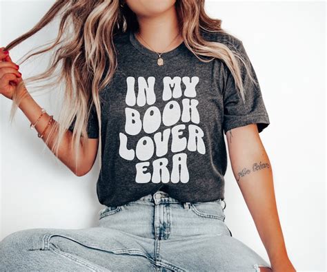 In My Book Lover Era Shirt Book Lover Shirt Reading Shirt Bookish T Literary T Shirt