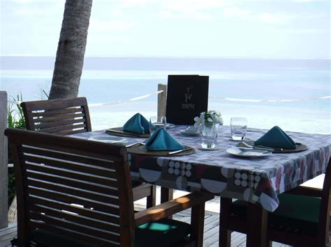 Lunch By The Pool Wadigi Private Island Resort Fiji