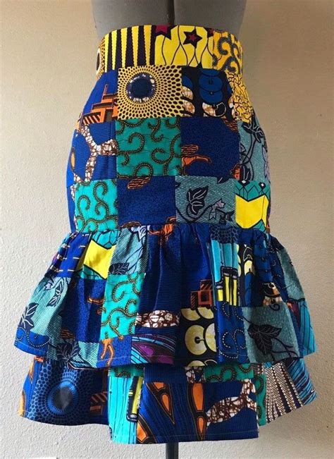 23 Hottest African Print Skirts In 2024 And Where To Get Them African Skirts African Print