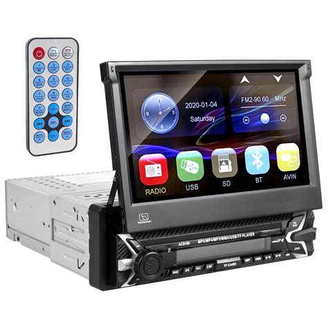 Autoradio multimédia Bluetooth mains libres LCD 7 cran tactile 1080P