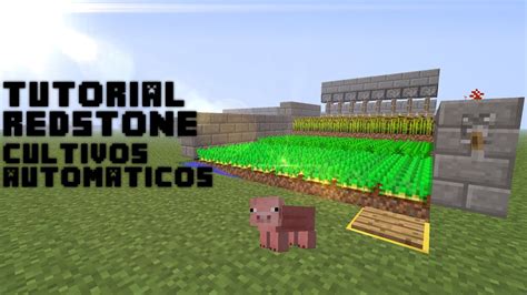 Tutorial Minecraft Granja Automatica Trigo Patata Y Zanahoria