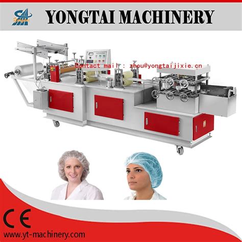 Best Price Automatic Disposable PE Non Woven Fabric Bouffant Cap Making