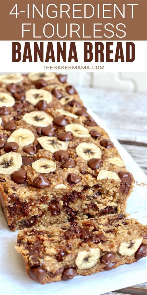 Flourless Chocolate Chip Banana Bread Artofit