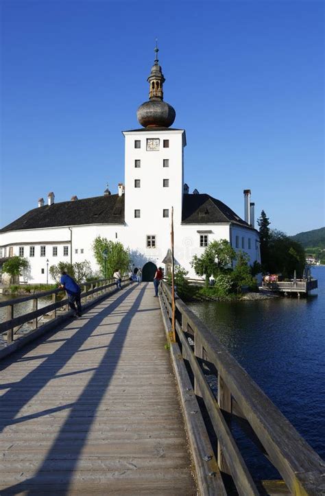 GMUNDEN AUSTRIA 27 May 2023 The Castle Of Schloss Ort Traunsee