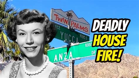 Walking Tour The TWIN PALMS Neighborhood Of Palm Springs Where A