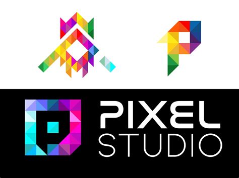 pixel logo concept  rotann   dribbble