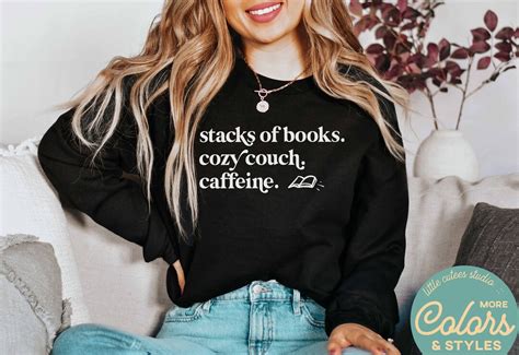 Reading Teacher Sweatshirt Book Lover Shirt Fall Crewneck Reading Pullover Booktrovert Tee