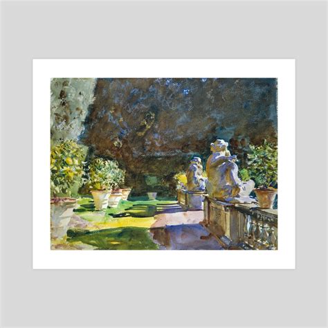 John Singer Sargent Villa Di Marlia Lucca An Art Print By Izmaoun