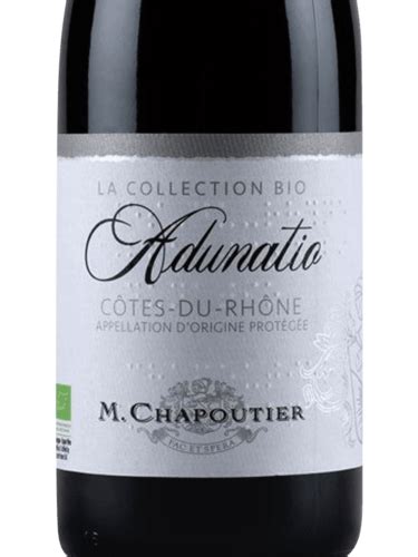 M Chapoutier Adunatio La Collection Bio C Tes Du Rh Ne Vivino Us