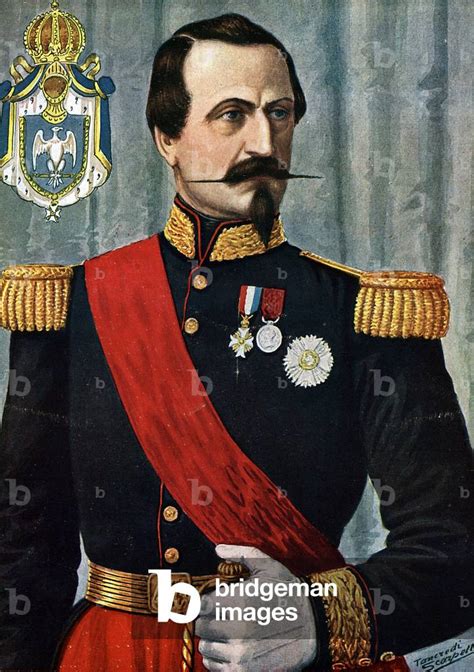 Image Of Portrait Of Louis Napoleon Bonaparte Then Emperor Napoleon Iii