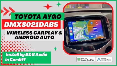 Neat Toyota Aygo Get Slimline Wireless Carplay Kenwood Dmx Dabs