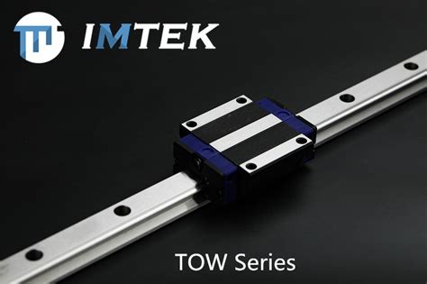 Imtek Tow Series High Precision Linear Motion Rail Flanged And Block