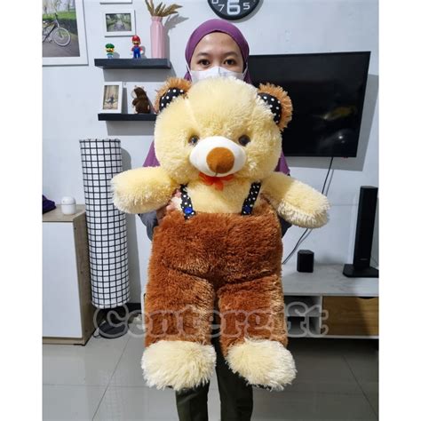 Jual Boneka Teddy Bear Jojon Jumbo Cm Berlabel Sni Shopee Indonesia