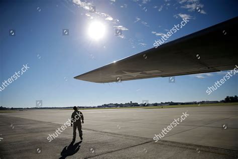 Crew Member B29 Bomber Performs Walk Editorial Stock Photo - Stock ...