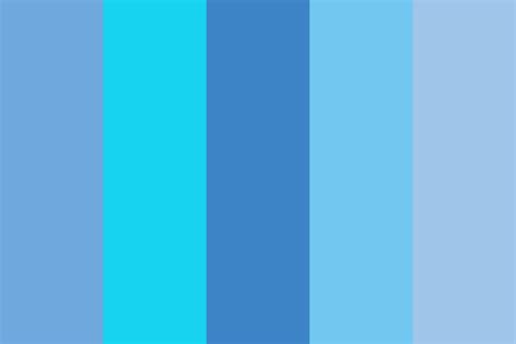 Tropical Blues Color Palette