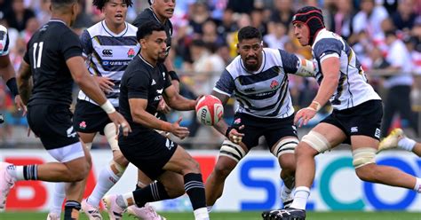 Seven Capped Players Named In All Blacks Xv Side To Face Japan For