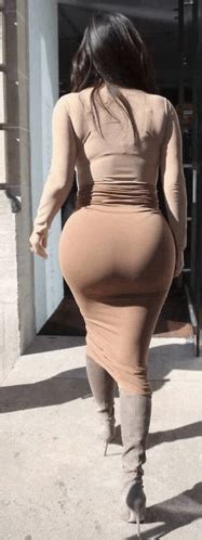 Kim Kardashian Butt Gif-GIFs | Tenor