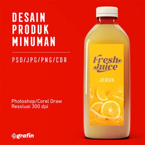 Detail Desain Produk Minuman Koleksi Nomer 2