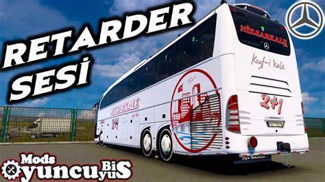 MERCEDES TRAVEGO İLE KESKİN VİRAJLARDA EFSANE RETARDER SESLERİ