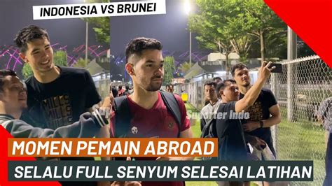 SALUTSelalu Full Senyum Pemain Abroad Timnas Saat Jumpa Fans Usai