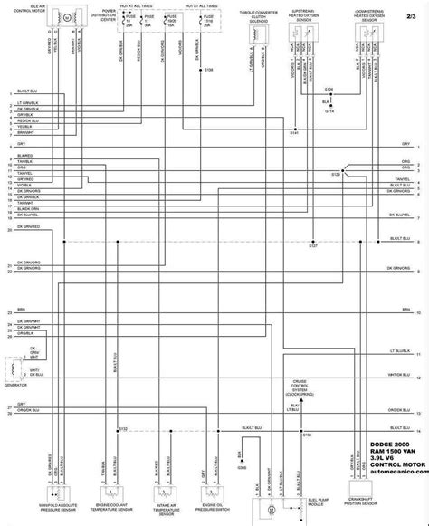 DODGE Diagramas Control Del Motor Graphics Esquemas Vehiculos