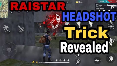 Raistar Headshot Trick Sensitivity Next Level Gameplay Harshu Gaming