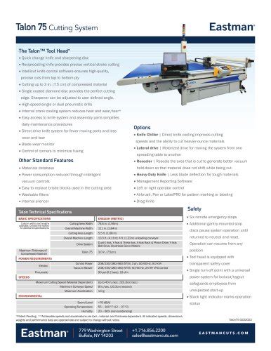 Eastman Tools Eastman Machine Company Pdf Catalogs Technical